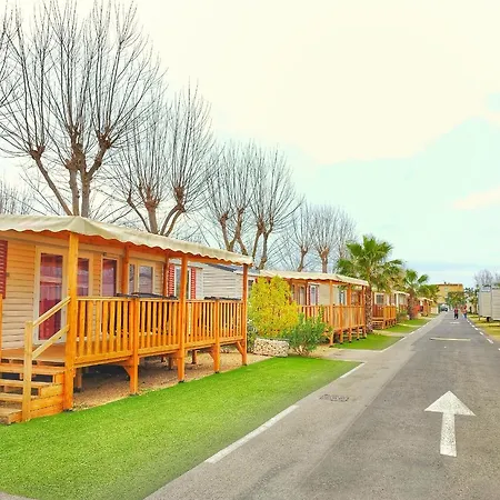 キャンプ場 Mobil-home Eucalyptus ヴァンドル・プラージュ